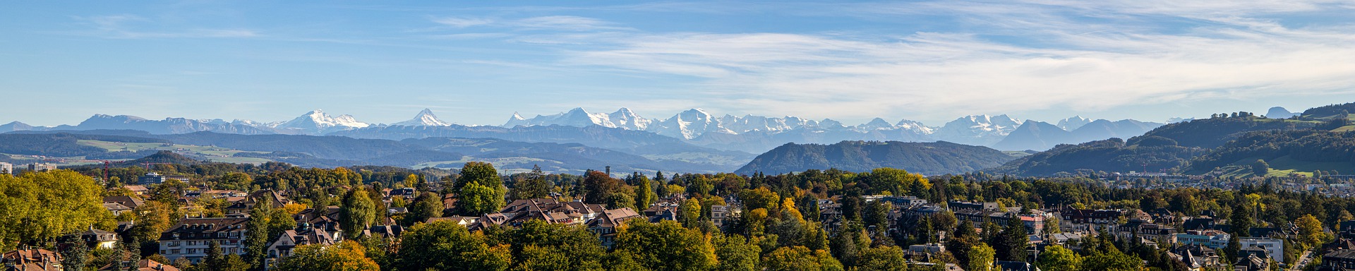 Panorama Alpin, Chaîne de Montagnes