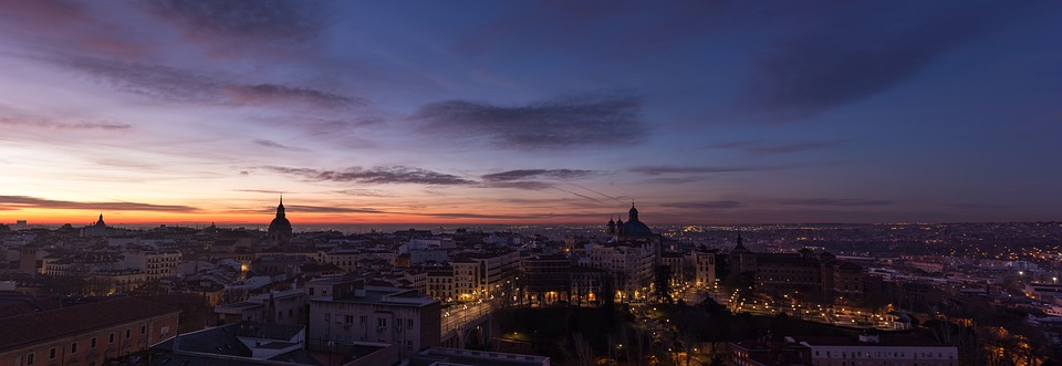 vue panoramique sur Madrid