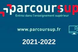 page d'accueil du site Parcoursup 2022